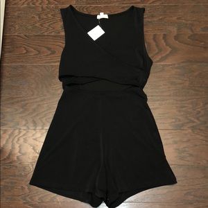 Urban outfitters black romper